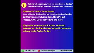 Learn World famous & Highly Demand  IT Course -DevOps