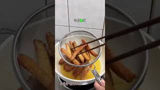 煎無刺虱目魚柳，煎完之後放檸檬胡椒鹽就很好吃囉 #cooking #food #虱目魚 #煎虱目魚柳#無刺虱目魚