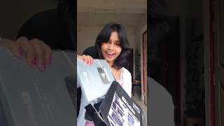 Silver Play Button Unboxing!!🩶🤧 #shorts #silverplaybutton #100k #unboxing #review #playbutton