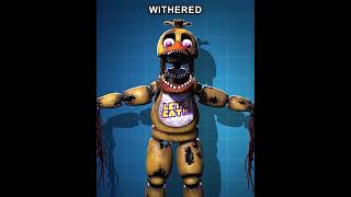 FNAF AR Edit #withereds #fnafworld #shorts