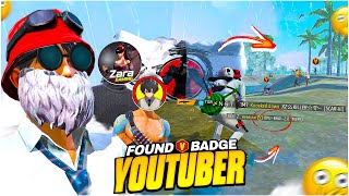 V Badge Grandmaster Squad Came In My Game 🤯 What Happened Next? 🤔 | Free Fire