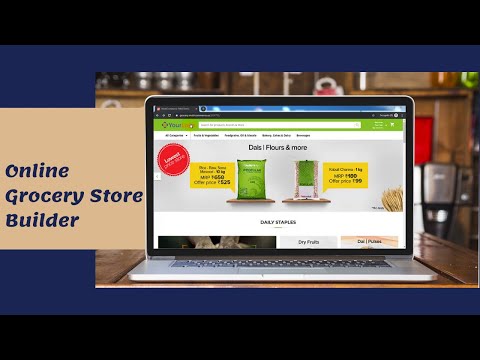 On-demand Online Grocery Delivery Web & App Solution | eCommerce store for Supermarkets