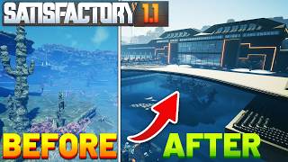 I Turned the Blue Crater Into a Fuel Empire in Satisfactory 1.1