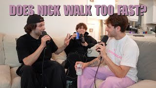 Nick is 21 and still learning how to walk.