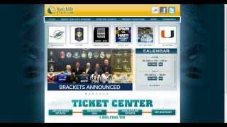 Issues with www.sunlifestadium.com