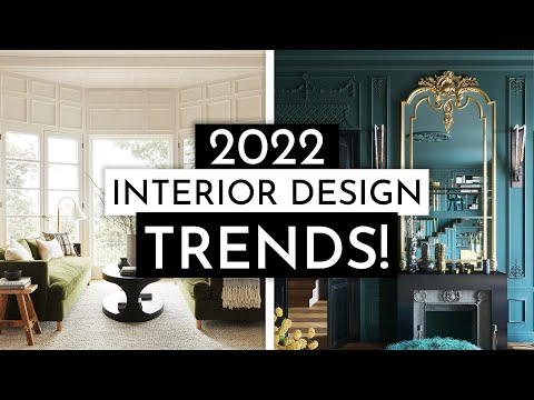 TOP INTERIOR DESIGN TRENDS FOR 2022! wooo LET'S GO!!!!🤩✨