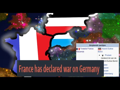 Franco Prussian war but its Rise of Nations...