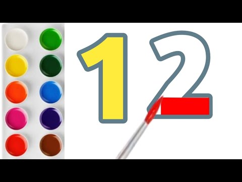 123 Numbers | 12345 Number Names | 1 To 20 Numbers Song | 12345 learning for kids | Counting Numbers