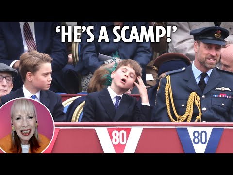 Prince Louis' VE Day behaviour shows he's upending royal pecking order, says body language pro