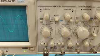 Analog Function Generator setup