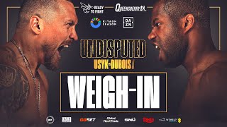 Oleksandr Usyk vs Daniel Dubois 2 LIVE Weigh-In | UNDISPUTED Heavyweight Championship 🥊
