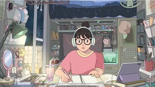 白噪音自习室|大雨凉爽的夜晚在宿舍学习，开学快乐。