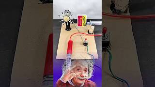 "💡 Einstein Level Hack!🔥 DIY Matchstick Motor Trick ⚙️ #Genius"