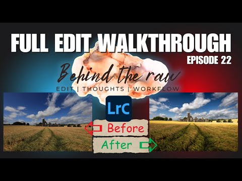 RAW file Processing | Mask Editing Walkthrough Start to Finish EP 22