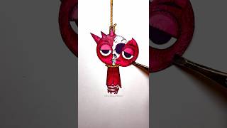 Raddy horror transformation #stopmotion #drawing #sprunki #incredibox #raddy