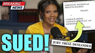 BREAKING NEWS: Candace Owens SUED By French President Macron For Defamation - YIKES!!!