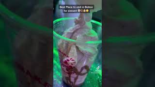 Tiktokers enjoying Desserts at Scoopalicious #dessertshop #bolton #uk  #tiktok #shorts