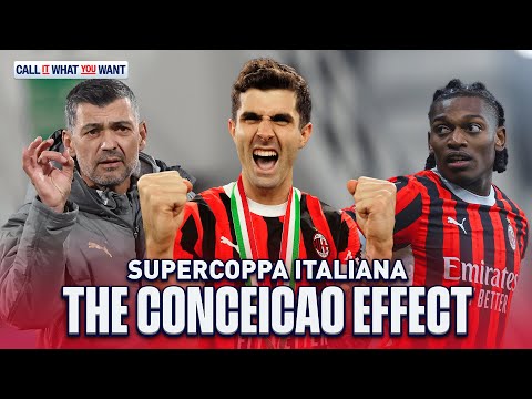 Christian Pulisic on fire under Conceição | AC Milan Win Supercoppa Italiana | Call It What You Want