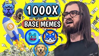 🚨TOP 5 ((BASE CHAIN)) MEME COINS || BINANCE LISTING || 1000X GAINS ???