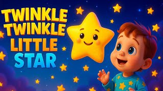 Twinkle Twinkle Little Star | Nursery Rhymes for Kids| Super Simple Songs |#elikids #nurseryrhymes