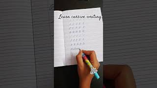 Learn cursive writing#cursive_handwriting_practice_for_kids #cursiveletters#cursive #neathandwriting