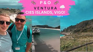 EXPLORING A DESERTED ISLAND | VIGO & CIES ISLANDS | P&O VENTURA VLOG