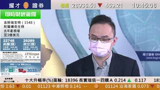 耀才財經台 即市攻略 林芷彤 譚智樂－長實（1113）獲李嘉誠注資增持 股價抽高逾5%；有問必答：0807、1357、2013