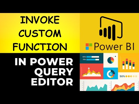 13. Invoke Custom Function In Power Query | Invoke Custom | How to create Invoke Custom Function