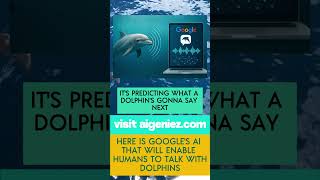 Google's AI Breakthrough: Talking to Dolphins with DolphinGemma!