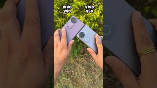 Vivo V40 Vs Vivo V50 Camera Comparison #shorts