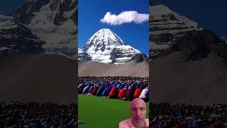 King of the Sacred Mountain, make a wish if you encounter it.🙏❤️ #kailash #mountains #prayer
