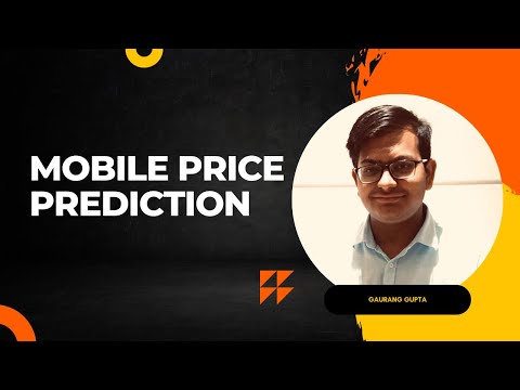 Mobile price prediction #python #classification #datascience #machinelearning