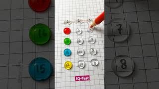 Draw a Checkered Path With Numbers 1 and 17? #drawing #line #maths #quiz #shorts