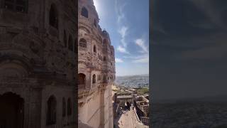 Mehrangarh fort🌸 #jodhpur #rajputana #royal #fort #travelvlog #culture #bluecity #youtubeshorts