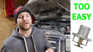 2005 F350 project thermostat replacement