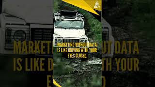 Marketing without data is like driving with your eyes closed. --Dan Zarrella | Data Quotes #dbwala