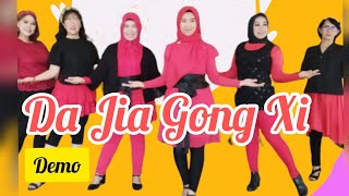 Da Jia Gong Xi /Gean Lim/ Line Dance/ Chor. Alice Heng & Winnie Soh / Demo Freedom LD Class