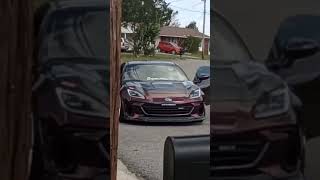 Brz is showing who is louder 😈 #Brz #Subaru My friends uncle's car