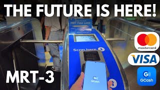 MRT-3 Now Accepts Tap-to-Pay with Phone (NFC), GCash, Debit & Credit Cards!