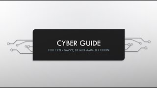 Cyber Guide for Cyber Savvy