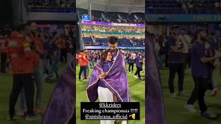 KKR player Celebrate IPL Final 2024 win #ipl2024