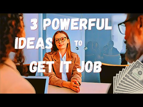How to Get IT Jobs | 3 POWERFUL IDEAS in Tamil | TP++
