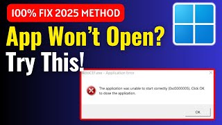 How to Fix Error Code 0xc0000005 on Windows 11 | App Not Starting or Crashing Problem Solved