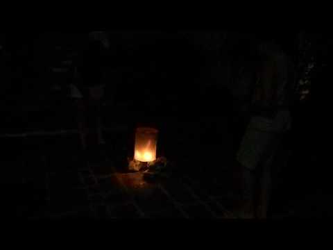 The Chinese flying lantern... part two :)