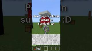 Shattered Portals! #shorts #minecraft #virisrj #mcbe #itsmejames #silentwisperer #minecraftportal