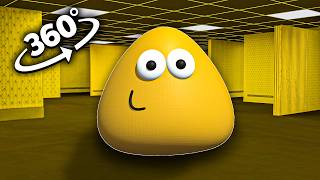 POU in Backrooms 360° Video VR | ( POU Animation )