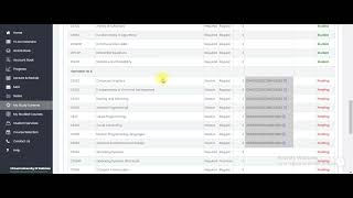 View Study Scheme [ VULMS ].