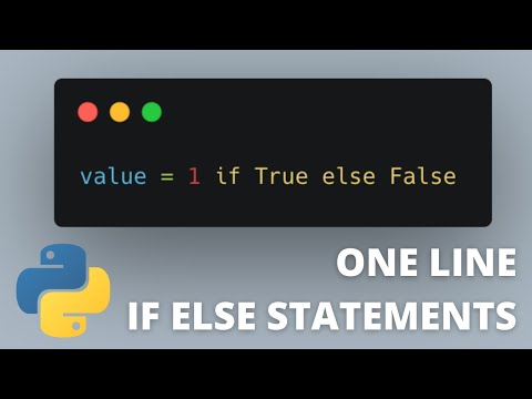 Python ONE LINE If Else Statements 👨‍💻 #shorts