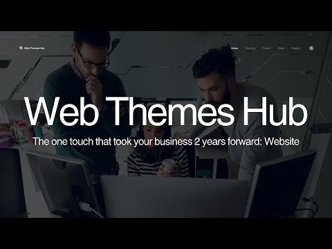 One Click That Takes Your Business 2 Years Ahead: A Website | Web Themes Hub