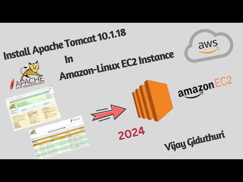 Install and configure Apache Tomcat 10.1.18 on Amazon-Linux EC2 Instance